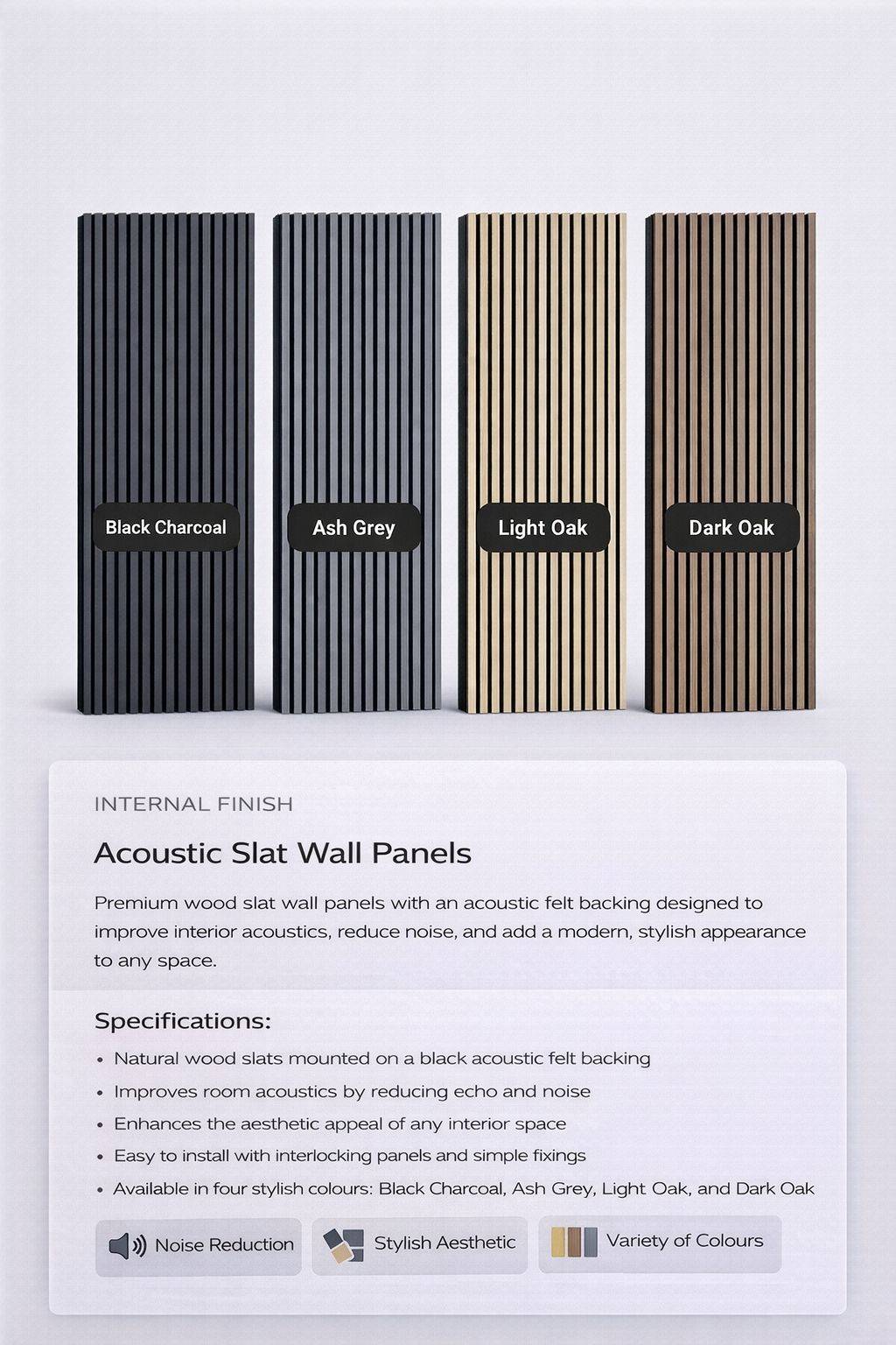 Wall panels specification